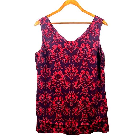 CAbi cameo plum sleeveless blouse style 3258 size medium - Picture 1 of 9